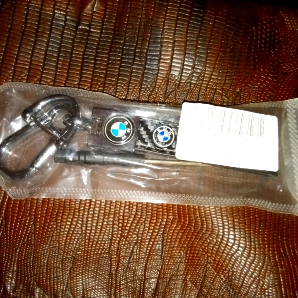 BMW leather key holder